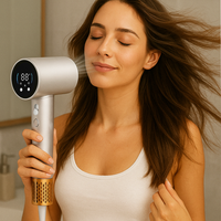 Yoly Elegante Secador de Pelo Profesional con Control de Temperatura Inteligente