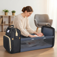 Zaino con Lettino Integrato per neonati ( Colore nero)