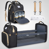 Zaino con Lettino Integrato per neonati ( Colore nero)